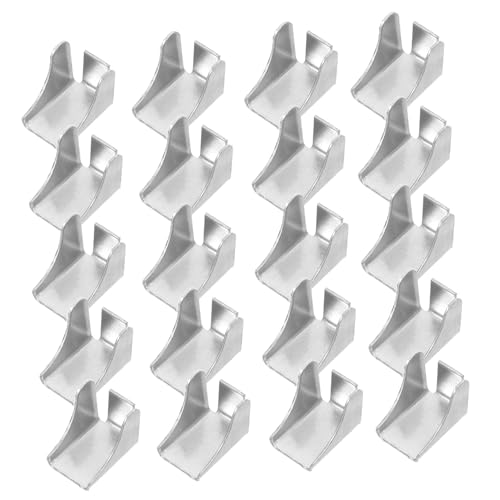 Zerodeko 20 Stück Metall Regalhalterung Dreieckige Schrankclips für Büro und Küche Einfache Installation Kompatibel mit Standardregalen Design für Aufbewahrung Zerodeko 20 Stück Metall Regalhalterung Dreieckige Schrankclips für Büro und Küche Einfache Installation Kompatibel mit Standardregalen Design für Aufbewahrung von Zerodeko