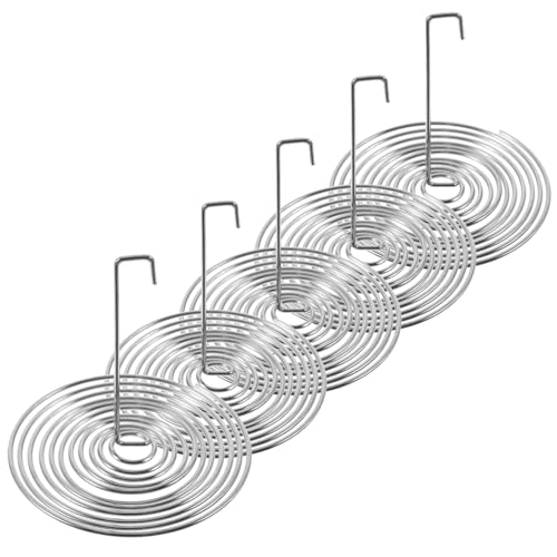 Zerodeko 20 Stück Teekannen-Ausgussfilter Teesieb Edelstahl-Ausgüsse Federsiebe Netz-Teekanne Netz Teebrühsieb Lose Blatt-Teesteiler Im Ausguss Der Teekanne von Zerodeko
