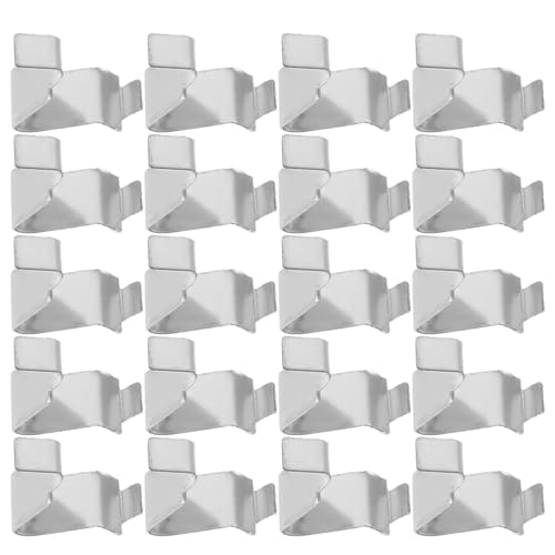 Zerodeko 20 Stück Teiliges Metall Regalclips S förmige Verstellbare Träger für Metallschränke Kompatibilität Stabile Ablagehalterung Einfache Montage für Akten Büroschränke Zerodeko 20 Stück Teiliges Metall Regalclips S förmige Verstellbare Träger für Metallschränke Kompatibilität Stabile Ablagehalterung Einfache Montage für Akten Büroschränke von Zerodeko