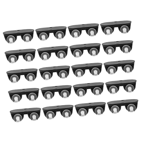 Zerodeko 20 Stück Teiliges Selbstklebende für Aufbewahrungsboxen Robuste Geräuscharme Einfache Montage Geeignet für Möbel Schränke Müllbehälter Schwarz Zerodeko 20 Stück Teiliges Selbstklebende für Aufbewahrungsboxen Robuste Geräuscharme Einfache Montage Geeignet für Möbel Schränke Müllbehälter Schwarz von Zerodeko