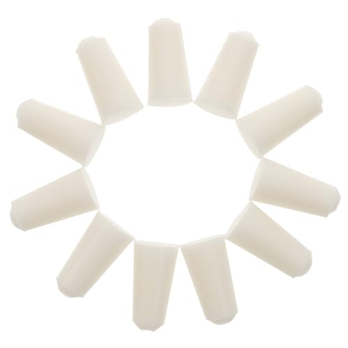 Zerodeko 20 Stück Teiliges Silikonstopfen mit Hitzebeständig Form für Laborröhrchen Flaschen und Kolben Chemische und Medizinische Analyse Langlebig und Platzsparend von Zerodeko