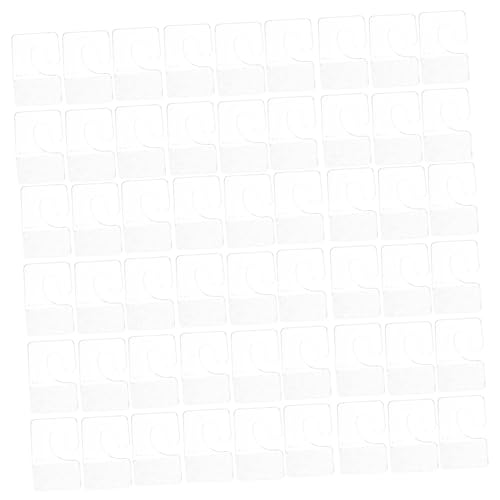 Zerodeko 200 Stück Selbstklebende PVC Kunststoff Haken Klar Haftend Vielseitig Abnehmbar Wiederverwendbar Für Einzelhandel Haushalt Verkaufsdisplay Organisieren Zerodeko 200 Stück Selbstklebende PVC Kunststoff Haken Klar Haftend Vielseitig Abnehmbar Wiederverwendbar Für Einzelhandel Haushalt Verkaufsdisplay Organisieren von Zerodeko