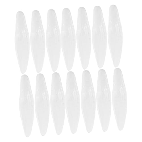 Zerodeko 20stücke Lange Ovale Bastelblöcke Zum Formen Von Blumen Weißer Schaumstoff Für DIY-modellierwerkzeuge Geeignet Für Zuckerblumen Und Fondant-Details von Zerodeko