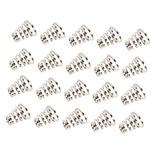 Zerodeko 24 Stück Teiliges Fahrrad Schnellspannachse Federn aus Rostfreiem Stahl Mountainbike Ersatzteile Professionelle Nabensprings für Sichere Befestigung und Einfache Montage Zerodeko 24 Stück Teiliges Fahrrad Schnellspannachse Federn aus Rostfreiem Stahl Mountainbike Ersatzteile Professionelle Nabensprings für Sichere Befestigung und Einfache Montage von Zerodeko