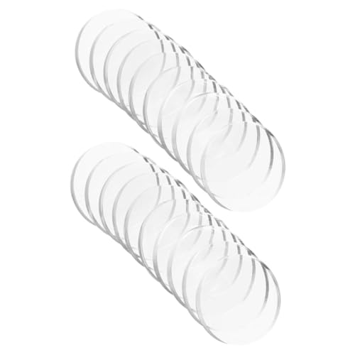 Zerodeko 24 Stück Teiliges Transparente Glas Abstandshalter Rutschfeste Möbelpuffer aus Weichem Schützende Gummipads für Glasplatten als Tischschutz und Antirutsch Pads Zerodeko 24 Stück Teiliges Transparente Glas Abstandshalter Rutschfeste Möbelpuffer aus Weichem Schützende Gummipads für Glasplatten als Tischschutz und Antirutsch Pads von Zerodeko