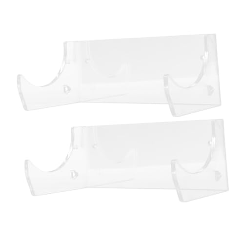 Zerodeko 2stücke Wandmontierter Nudelholzhalter Aus Acryl Platzsparendes Wandregal Für Küche Transparenter Nudelholz-ständer Vielseitiger Aufbewahrungsrack Für Nudelholz Und Mehr von Zerodeko