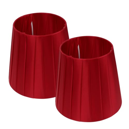 Zerodeko 2Stücke Lampenschirm Clip für Stehlampe Dekorative Lampenschirmabdeckung für Schlafzimmer und Wohnzimmer zu Installieren und Staubresistent von Zerodeko