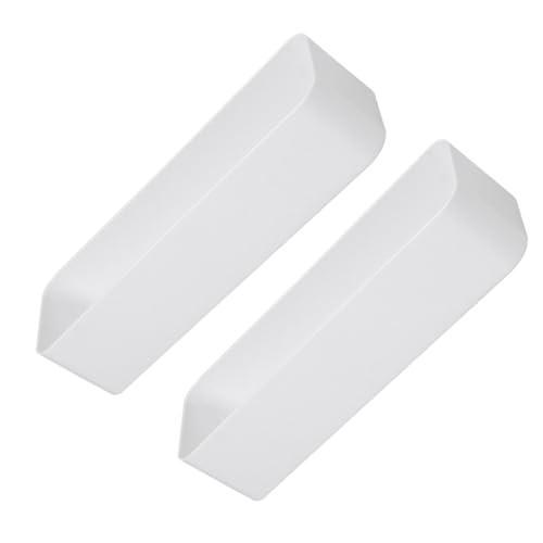Zerodeko 2Stücke Wandregal Aufbewahrung Praktische Hängende Boxen für Bad und Wandmontierte Kunststofflagerständer Weiß ohne Bohren für Shampoo und Kleinigkeiten Zerodeko 2Stücke Wandregal Aufbewahrung Praktische Hängende Boxen für Bad und Wandmontierte Kunststofflagerständer Weiß ohne Bohren für Shampoo und Kleinigkeiten von Zerodeko