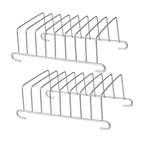 Zerodeko 2stücke Edelstahl Kochgestelle Für Heißluftfritteuse Dampfgarer Und Backofen Hochtemperaturbeständig Für Backen Und Von Toast Und Brot Küche Zubehör Zerodeko 2stücke Edelstahl Kochgestelle Für Heißluftfritteuse Dampfgarer Und Backofen Hochtemperaturbeständig Für Backen Und Von Toast Und Brot Küche Zubehör von Zerodeko