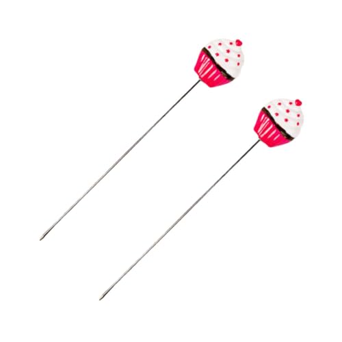 Zerodeko 2stücke Stabiler Edelstahl Kuchentester Mit Rutschfestem Griff Backtester Nadel Zum Testen Von Kuchen Brot Und Cupcakes Einfach Zu Reinigen Verwenden von Zerodeko