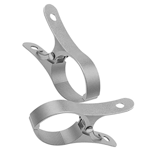 Zerodeko 2stücke Winddichte Kleiderklammern Große Aluminium-Clips Für Handtücher Decken Und Bettwäsche Für Einsatz Im Freien Praktisch Und Stabil Elegantes Design von Zerodeko