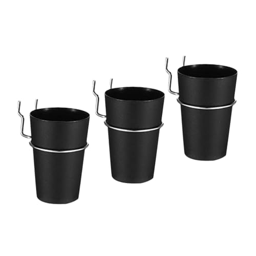Zerodeko 3 Sätze Teiliges Pegboard Zubehör mit Robusten Vielseitigen Aufbewahrungsbechern und Haken Praktische Organizer Lösung für Werkstatt Büro und Einfache Montage Dunkles von Zerodeko