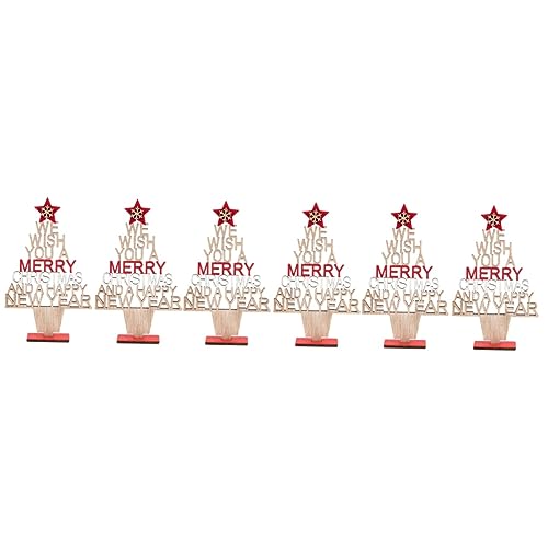Zerodeko 3 Sätze Weihnachtsbaum Aus Holz Künstlich Feenlicht Ornamente Miniatur Figur Weihnachtsdeko Weihnachtsmotiv Weihnachtsbaum-Modell Fenster Weihnachtsbaumschmuck Hölzern 2 Stück * 3 Zerodeko 3 Sätze Weihnachtsbaum Aus Holz Künstlich Feenlicht Ornamente Miniatur Figur Weihnachtsdeko Weihnachtsmotiv Weihnachtsbaum-Modell Fenster Weihnachtsbaumschmuck Hölzern 2 Stück * 3 von Zerodeko