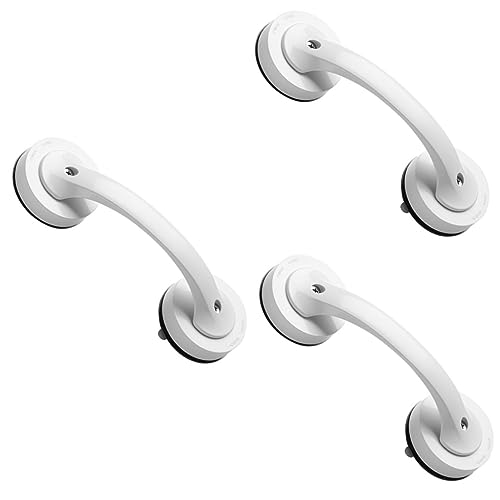 Zerodeko 3 Stück Badewannengriff mit Saugnapf Multifunktionaler Sicherheitsgriff für Dusche und Badezimmer Rutschfest und Installieren für Senioren und Klassisches Design Weiß Zerodeko 3 Stück Badewannengriff mit Saugnapf Multifunktionaler Sicherheitsgriff für Dusche und Badezimmer Rutschfest und Installieren für Senioren und Klassisches Design Weiß von Zerodeko
