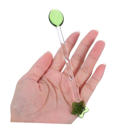 Zerodeko 3 Stück Glasrührlöffel mit Langem Griff Hitzebeständig Wiederverwendbar Transparent Sternform Vielseitig Einsetzbar für Kaffee Tee Desserts Saft Zerodeko 3 Stück Glasrührlöffel mit Langem Griff Hitzebeständig Wiederverwendbar Transparent Sternform Vielseitig Einsetzbar für Kaffee Tee Desserts Saft von Zerodeko