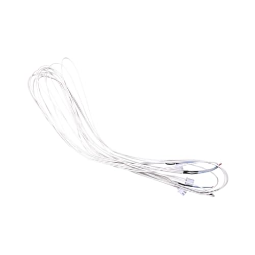 Zerodeko 3 Stück NTC Thermistor Thermistorsensor Extruder Thermistor Hot-End-Thermistor 3950 100k-Thermistor Thermistor für 3D-Drucker Thermistor für Heizblock NTC-Thermistor Weiß von Zerodeko