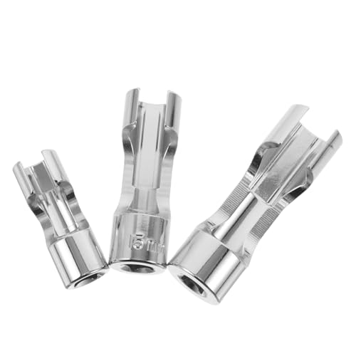 Zerodeko 3 Stück Teiliges Reparatursocket-set Schlitz-werkzeug für Diesel-injektoren Offenes Kraftstoffleitungswerkzeug mit Sensoraufnahme Langlebiges Automobil-reparaturset von Zerodeko