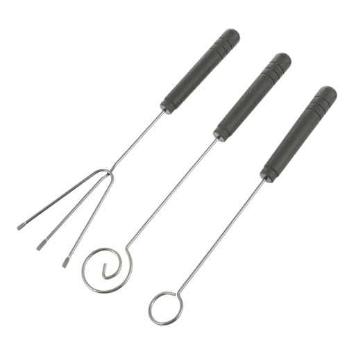 Zerodeko 3 Stück Teiliges Set aus Dipping Gabeln für Schokolade und Fondue Küchenwerkzeuge für Dekoration und DIY Projekte zum Eintauchen von Pralinen Früchten und von Zerodeko