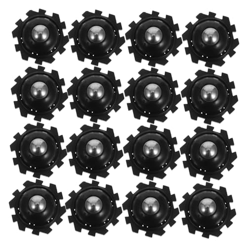 Zerodeko 32 Stück Teiliges Selbstklebende Universalrollen Drehbar für Möbel Aufbewahrungsboxen Mülltonnen Geräuscharme Montage ohne Bohren Langlebige für Schonenden Bodenschutz von Zerodeko