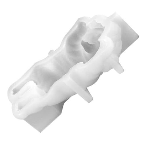 Zerodeko 3D Hund Silikonform Französische Bulldogge Form Schlafender Hund Silikonform Für Schokolade Süßigkeiten Kuchen Sojawachs Kerze Seife von Zerodeko