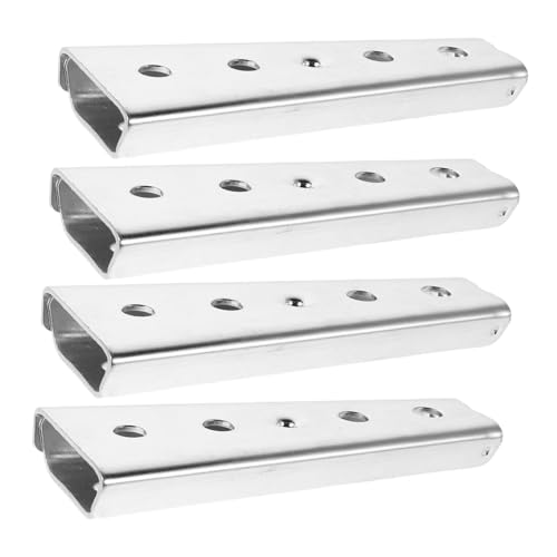 Zerodeko 4 Paare Verdeckte Möbelverbinder Sofa Verbinder Schwerlast Metall Halterung Für Kopfteil Wandbefestigung Interlocking Verbindung Für Ecksofa Bett Rahmen Zubehör von Zerodeko