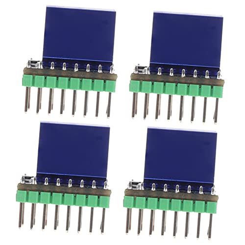 Zerodeko 4 Sätze Schrittmotortreiber mit Kühlkörper für Controller Board Leiser Treiber mit Mikrosteppung Kompatibel mit Druckerelektronik von Zerodeko