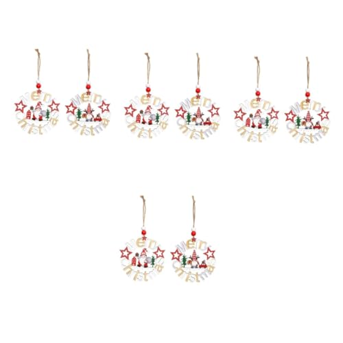 Zerodeko 4 Sätze Weihnachtsdekoration Dekorationen Fenster Hängend Tür Solar- Untersetzer Künstlich Film Baum Decke Requisiten Für Weihnachtsfeiern Hölzern Colorful 2 Stück * 4 Zerodeko 4 Sätze Weihnachtsdekoration Dekorationen Fenster Hängend Tür Solar- Untersetzer Künstlich Film Baum Decke Requisiten Für Weihnachtsfeiern Hölzern Colorful 2 Stück * 4 von Zerodeko