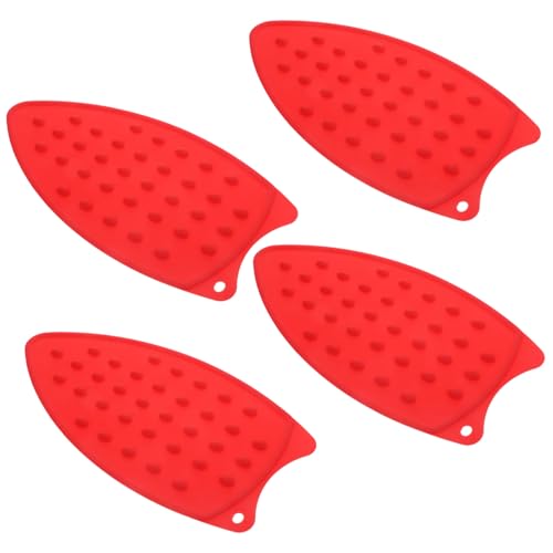 Zerodeko 4 Stück Bügelmatte Hitzebeständige Silikon Bügelauflage Rutschfestes Bügelpad für Sichere Ablage und Schutz der Tischoberfläche Wiederverwendbar und Waschbar Zerodeko 4 Stück Bügelmatte Hitzebeständige Silikon Bügelauflage Rutschfestes Bügelpad für Sichere Ablage und Schutz der Tischoberfläche Wiederverwendbar und Waschbar von Zerodeko