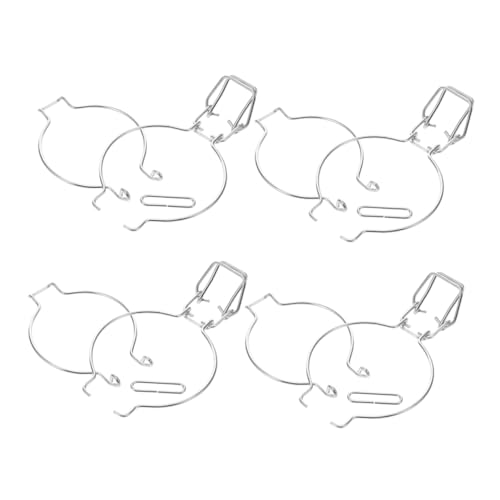 Zerodeko 4Stücke Teiliges Glasdosenverschluss Clips Innovative Federklemme für Luftdichte Lebensmittelaufbewahrung Weithals-gläsern für Küchenschränke und Vorratsorganisation Zerodeko 4Stücke Teiliges Glasdosenverschluss Clips Innovative Federklemme für Luftdichte Lebensmittelaufbewahrung Weithals-gläsern für Küchenschränke und Vorratsorganisation von Zerodeko