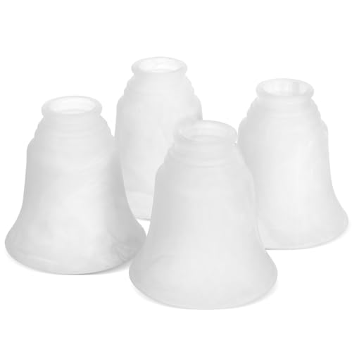 Zerodeko 4 Stück Frosted Glass Lampshade Dekorative Lampenschirme für Deckenleuchten Einfache Montage Weiches Licht Design für Stilvolle Wohnräume Zerodeko 4 Stück Frosted Glass Lampshade Dekorative Lampenschirme für Deckenleuchten Einfache Montage Weiches Licht Design für Stilvolle Wohnräume von Zerodeko