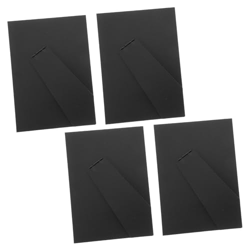 Zerodeko 4 Stück Schwarze Rückwand für Bilderrahmen Verstellbarer Tischaufsteller mit Easel Rückseite für Vertikale und Horizontale Displays für Fotos Kunstwerke und Dekoration Zerodeko 4 Stück Schwarze Rückwand für Bilderrahmen Verstellbarer Tischaufsteller mit Easel Rückseite für Vertikale und Horizontale Displays für Fotos Kunstwerke und Dekoration von Zerodeko