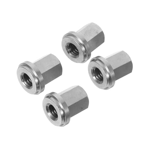 Zerodeko 4 Stück Teiliges Edelstahl Batterie Anschlussmutter für Gewindestifte Sichere Verbindung Energieeffizient Kompatibel mit Auto batterieanschlüssen Optimiert Stromübertragung Zerodeko 4 Stück Teiliges Edelstahl Batterie Anschlussmutter für Gewindestifte Sichere Verbindung Energieeffizient Kompatibel mit Auto batterieanschlüssen Optimiert Stromübertragung von Zerodeko