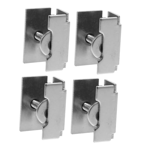 Zerodeko 4 Stück Teiliges Edelstahl Glasbett Clips Drucker Zubehör Robuste Polierte Halterungen für Beheizte Druckbettplatten Einfache Montage und Sicherer Halt Zerodeko 4 Stück Teiliges Edelstahl Glasbett Clips Drucker Zubehör Robuste Polierte Halterungen für Beheizte Druckbettplatten Einfache Montage und Sicherer Halt von Zerodeko