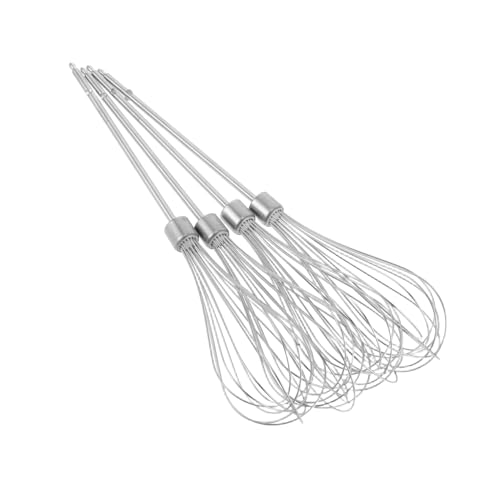 Zerodeko 4 Stück Teiliges Handmixer Aufsätze Rührbesen für Eier Teig und Sahne Multifunktionale Küchenutensilien für Backen und Mixen Zerodeko 4 Stück Teiliges Handmixer Aufsätze Rührbesen für Eier Teig und Sahne Multifunktionale Küchenutensilien für Backen und Mixen von Zerodeko