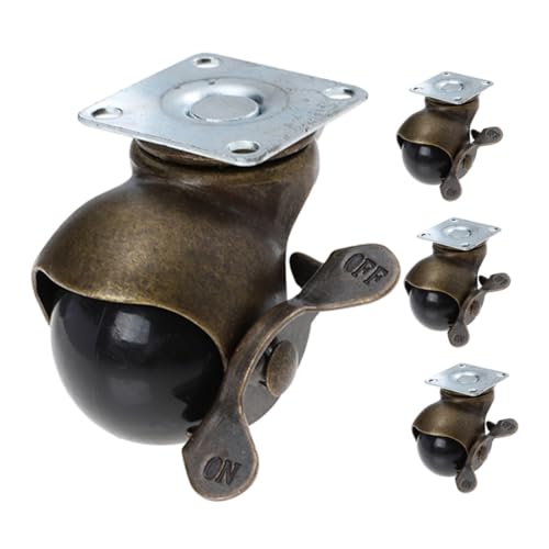 Zerodeko 4 Stück Teiliges Möbelrollen mit Bremse Stabile Stem Caster Wheels Drehbar Geräuscharm Einfache Montage Ersatzrollen für Möbel Schränke Palettenmöbel Bürostühle Zerodeko 4 Stück Teiliges Möbelrollen mit Bremse Stabile Stem Caster Wheels Drehbar Geräuscharm Einfache Montage Ersatzrollen für Möbel Schränke Palettenmöbel Bürostühle von Zerodeko