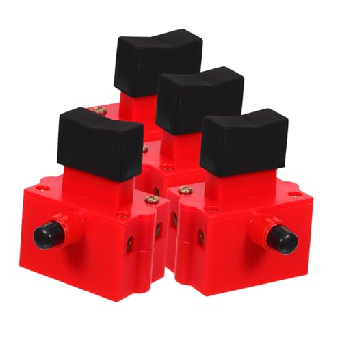 Zerodeko 4 Stück Teiliges Schalter für Stahl-trennsägen Ergonomischer Elektroschalter mit Verriegelung Kompatibel für Industrieschnittmaschinen Langlebiger Roter Auslöser Zerodeko 4 Stück Teiliges Schalter für Stahl-trennsägen Ergonomischer Elektroschalter mit Verriegelung Kompatibel für Industrieschnittmaschinen Langlebiger Roter Auslöser von Zerodeko