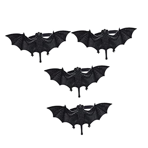 Zerodeko 4 Stück Teiliges Set Schwarze Halloween Fledermaus Serviettenringe aus Legierung Glatte Kanten Festlicher Napkin Holder für Halloween Party Tischdekoration Zerodeko 4 Stück Teiliges Set Schwarze Halloween Fledermaus Serviettenringe aus Legierung Glatte Kanten Festlicher Napkin Holder für Halloween Party Tischdekoration von Zerodeko