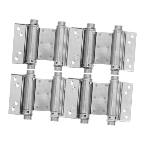 Zerodeko 4 Stück Teiliges Türscharniere mit Doppel Feder Mechanismus Selbstschließend Verstellbarer Schwenkwinkel Robuste Scharniere für Türen Schränke und Tore Einfache Montage Zerodeko 4 Stück Teiliges Türscharniere mit Doppel Feder Mechanismus Selbstschließend Verstellbarer Schwenkwinkel Robuste Scharniere für Türen Schränke und Tore Einfache Montage von Zerodeko