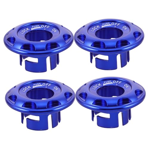 Zerodeko 4 Stück Teiliges Zündschlossabdeckungen aus Aluminiumlegierung Wetterbeständig und Stoßfest Maßgeschneidert für Motorräder mit Verbesserter Nachtsicht für von Zerodeko