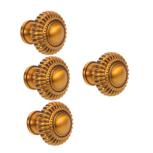 Zerodeko 4 Stück Vintage Möbelgriffe Zinklegierung Komfortabler Griff Rutschfest Ergonomisch Schrankgriffe für Kommoden Kleiderschränke und Küchenschränke Einfach zu Montieren von Zerodeko