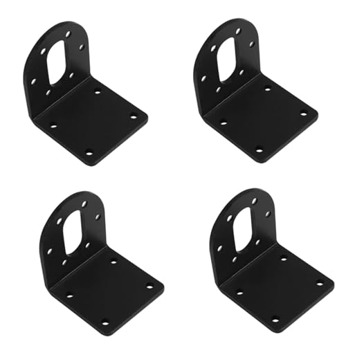 Zerodeko 4 Stücke Teiliges Montagehalterungs Dc-getriebemotoren Stabile Motorhalterung aus Robustem Material Geeignet als Befestigung für Reduktionsmotoren und Schrittmotoren Zerodeko 4 Stücke Teiliges Montagehalterungs Dc-getriebemotoren Stabile Motorhalterung aus Robustem Material Geeignet als Befestigung für Reduktionsmotoren und Schrittmotoren von Zerodeko