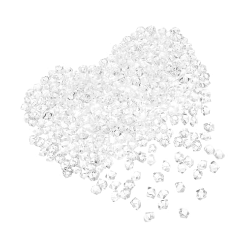 Zerodeko 400 Stück Klare Simulierte Eiswürfel Fotorequisite Transparentes Kunststoff Eis für Vasenfüllung Hochzeit Party Tischdekoration Wiederverwendbar Realistische Deko Zerodeko 400 Stück Klare Simulierte Eiswürfel Fotorequisite Transparentes Kunststoff Eis für Vasenfüllung Hochzeit Party Tischdekoration Wiederverwendbar Realistische Deko von Zerodeko