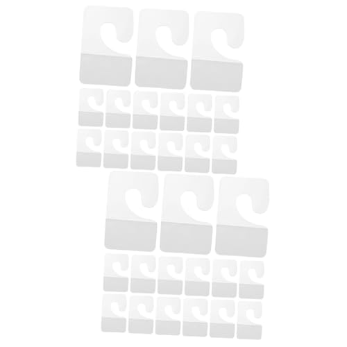 Zerodeko 400 Stück Selbstklebende PVC Haken Transparent Aufhänger für Einzelhandel Euroloch Aufhängelaschen zum Einhängen von Produkten Steckbrett und Verkaufsdisplay Zerodeko 400 Stück Selbstklebende PVC Haken Transparent Aufhänger für Einzelhandel Euroloch Aufhängelaschen zum Einhängen von Produkten Steckbrett und Verkaufsdisplay von Zerodeko