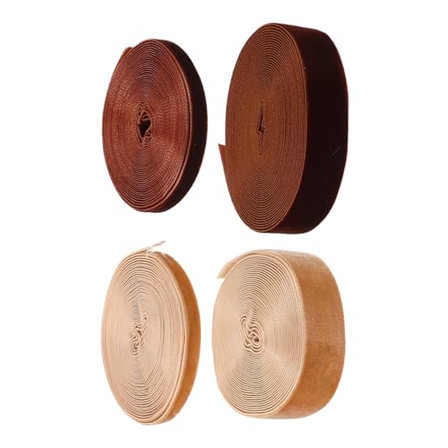 Zerodeko 4rollen Dekorative Bandornamente Basteln Und Verpacken Lang Stilvolles Geschenkband Mehrzweck-verpackungsmaterial Für DIY-projekte Und Feiertage von Zerodeko