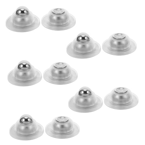 Zerodeko 5 Sätze Transparenter Türstopper Selbstklebend Geräuschloser Magnetischer Anti-kollisions Türhalter Stoßdämpfender Türpuffer für Haus Büro Camper und Wohnwagen von Zerodeko