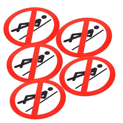 Zerodeko 5 Stück Teiliges Selbstklebendes Warnschild Nicht Anlehnen mit Haftung Abziehbar für Glatte Oberflächen Wie Stahl Glas Metall für Werkstatt und Lager zur Unfallverhütung Zerodeko 5 Stück Teiliges Selbstklebendes Warnschild Nicht Anlehnen mit Haftung Abziehbar für Glatte Oberflächen Wie Stahl Glas Metall für Werkstatt und Lager zur Unfallverhütung von Zerodeko