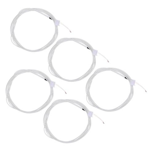 Zerodeko 5 Stück Teiliges Thermistor Sensor Ntc Hochtemperaturfühler für Drucker Hot End Ersatz mit Weißem Anschluss Stabil Installieren und Kompatibel mit Reprap Modellen Zerodeko 5 Stück Teiliges Thermistor Sensor Ntc Hochtemperaturfühler für Drucker Hot End Ersatz mit Weißem Anschluss Stabil Installieren und Kompatibel mit Reprap Modellen von Zerodeko