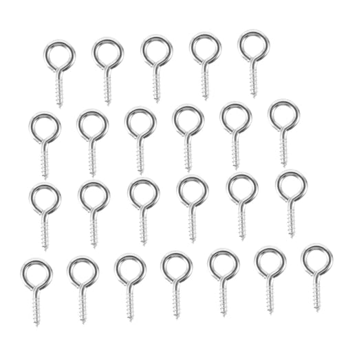 Zerodeko 50 Stück Teiliges Schafauge Schraubnägel Set aus Rostbeständigem Legierungsstahl Vielseitige Schraubhaken für Möbel Türen und DIY handwerksprojekte Einfache Montage Hohe Zerodeko 50 Stück Teiliges Schafauge Schraubnägel Set aus Rostbeständigem Legierungsstahl Vielseitige Schraubhaken für Möbel Türen und DIY handwerksprojekte Einfache Montage Hohe von Zerodeko