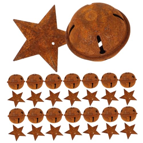 Zerodeko 50pcs Glocken Weihnachten Ornamente Baum Dekorationen Glocke Ornament für Weihnachten Baum Weihnachten Ornament von Zerodeko