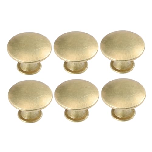 Zerodeko 6 Stück Antike Runde Möbelknöpfe Goldene Schubladenknöpfe Vintage für Küchenschränke Robuste Türgriffe für Kommoden und Vielseitige Verwendung für Rv Möbel Zerodeko 6 Stück Antike Runde Möbelknöpfe Goldene Schubladenknöpfe Vintage für Küchenschränke Robuste Türgriffe für Kommoden und Vielseitige Verwendung für Rv Möbel von Zerodeko